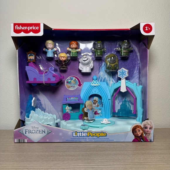 Disney Frozen Little People Arendelle Adventure 10 Piece Play Set Fisher-Price